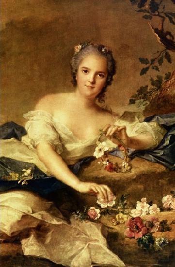 Jean Marc Nattier Portrait of Anne Henriette of France Norge oil painting art